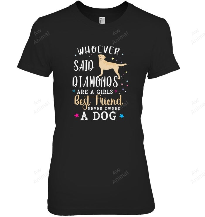 Yellow Labrador Retriever Dog Love Dogs For Girls Women Sweatshirt Hoodie Long Sleeve T-Shirt