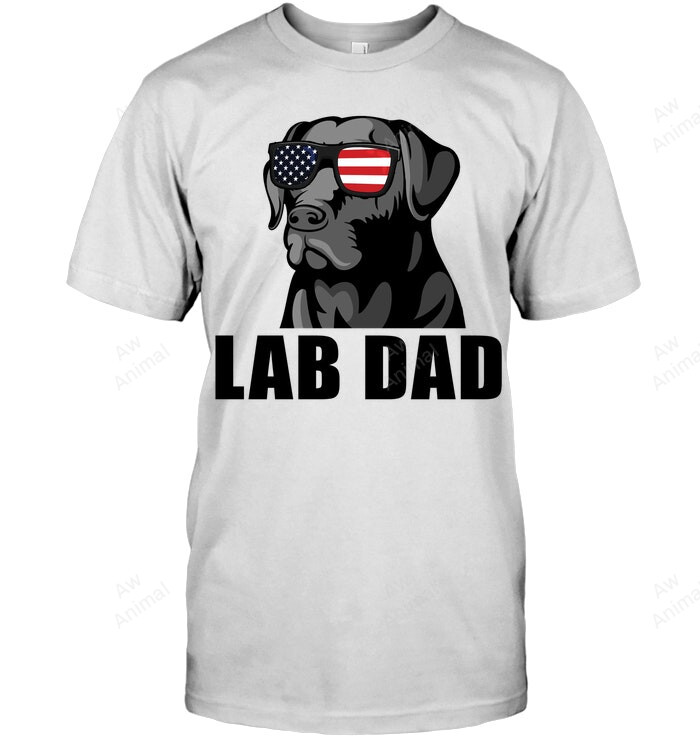 Labrador Hashtag Lab Dad Father Day Men Sweatshirt Hoodie Long Sleeve T-Shirt