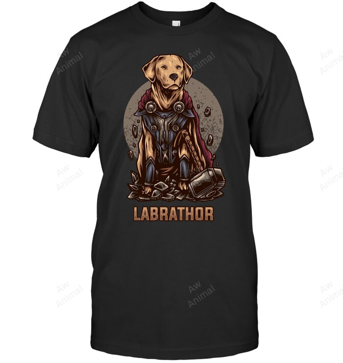 Labrathor Labrador Labby Sweatshirt Hoodie Long Sleeve Men Women T-Shirt