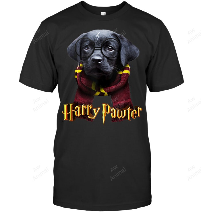 Harry Pawter Cute And Funny Black Labrador Retriever Sweatshirt Hoodie Long Sleeve Men Women T-Shirt