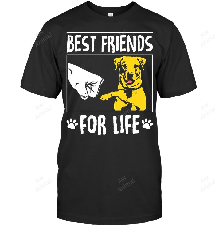 Best Friends For Life Labrador Sweatshirt Hoodie Long Sleeve Men Women T-Shirt
