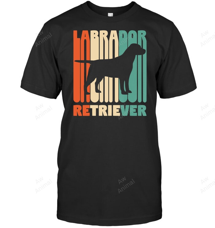 Vintage Labrador Funny Labrador Dog Lover Sweatshirt Hoodie Long Sleeve Men Women T-Shirt