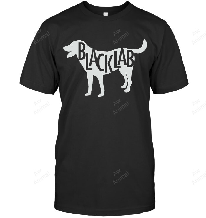Black Lab Sweatshirt Hoodie Long Sleeve Men Women T-Shirt