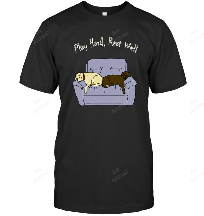 Play Hard Rest Well Sweatshirt Hoodie Long Sleeve Men Women T-Shirt