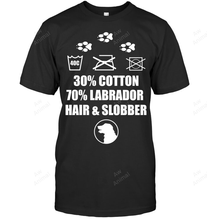 Labrador 30 Cotton 70 Labrador Sweatshirt Hoodie Long Sleeve Men Women T-Shirt
