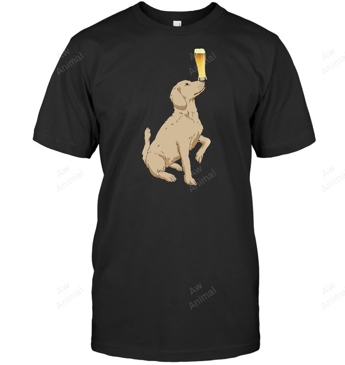 Labrador Retriever Yellow Labradors Craft Beer Sweatshirt Hoodie Long Sleeve Men Women T-Shirt