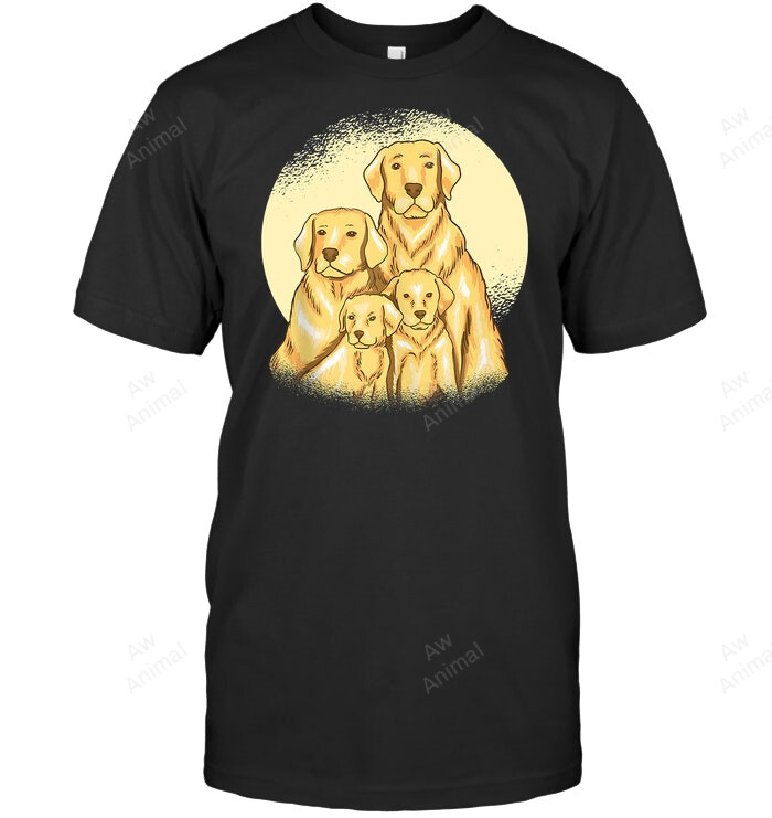 Labrador Retriever Labradorite Puppy Family Sweatshirt Hoodie Long Sleeve Men Women T-Shirt