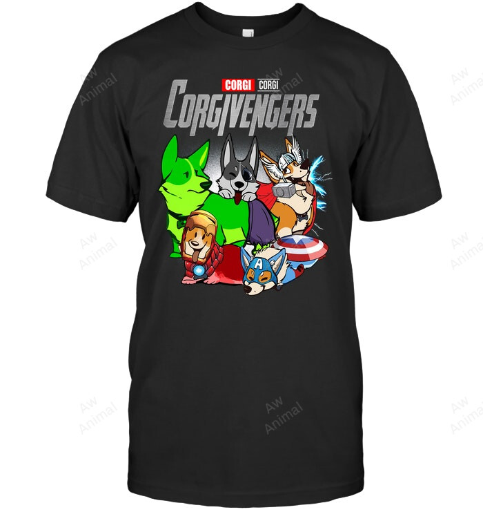 Corgivenger Sweatshirt Hoodie Long Sleeve Men Women T-Shirt