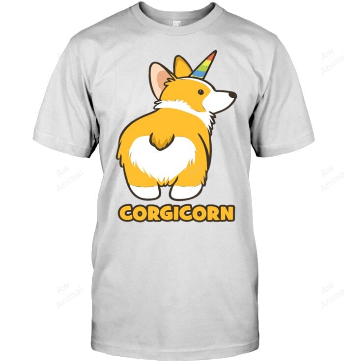 Corgicorn Sweatshirt Hoodie Long Sleeve Men Women T-Shirt