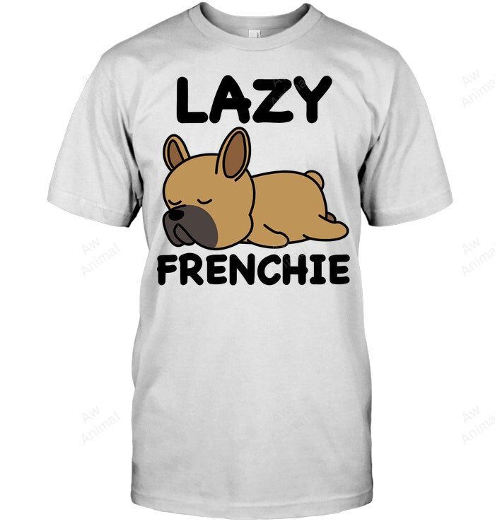 Lazy French Bulldog Frenchie Sleeping Sweatshirt Hoodie Long Sleeve Men Women T-Shirt
