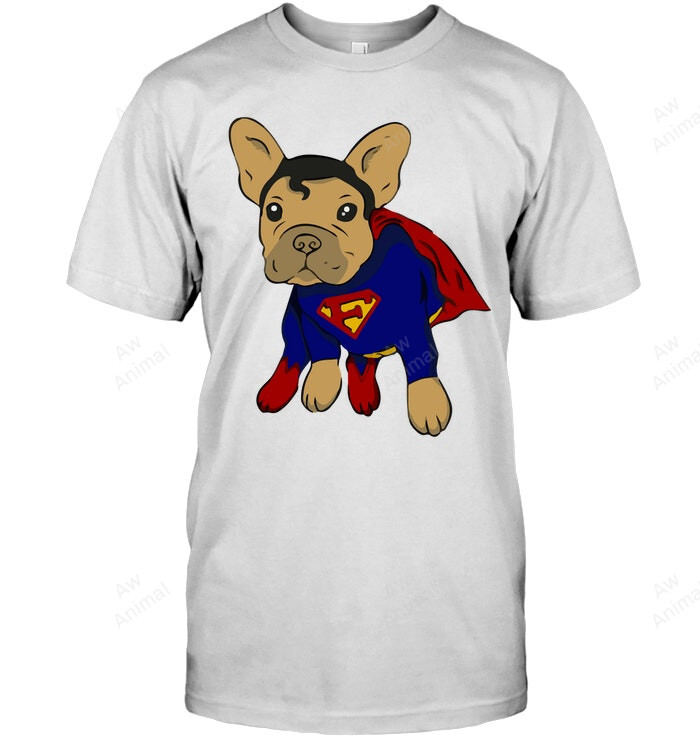 Superfrenchie Frenchie French Bulldog 17 Sweatshirt Hoodie Long Sleeve Men Women T-Shirt