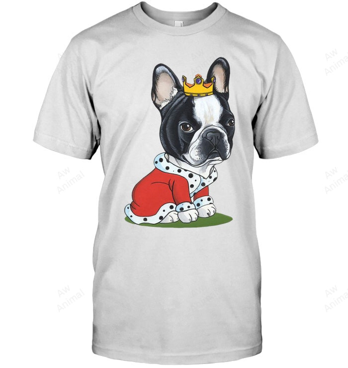 Frenchie Queen Frenchie French Bulldog 50 Sweatshirt Hoodie Long Sleeve Men Women T-Shirt
