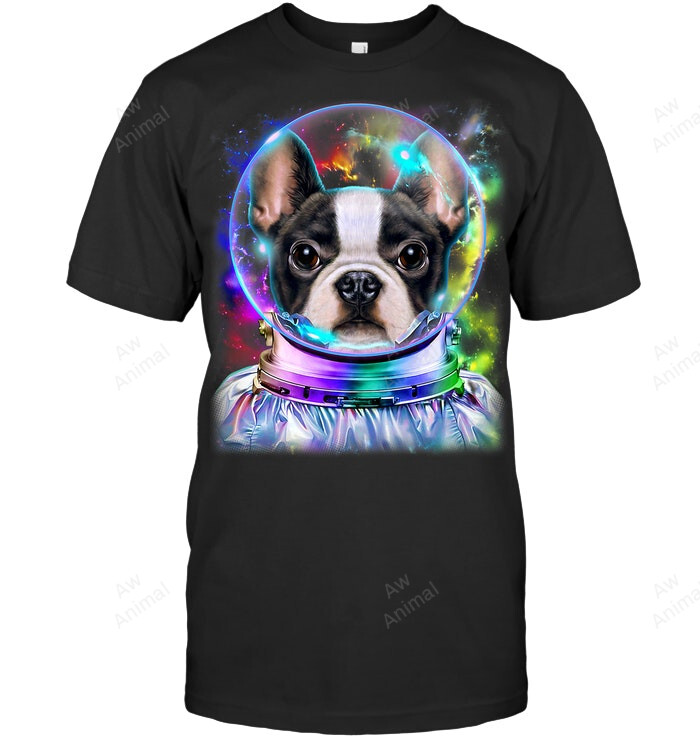 French Bulldog Space Sweatshirt Hoodie Long Sleeve Men Women T-Shirt