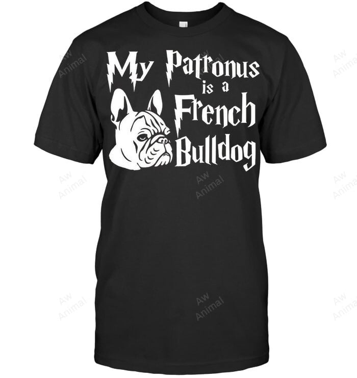 My Patronus Is A French Bulldog Sweatshirt Hoodie Long Sleeve Men Women T-Shirt