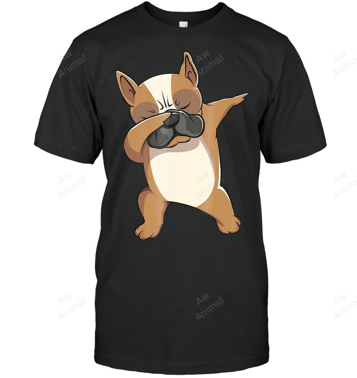 Funny Frenchie Dabbing French Bulldog Frenchie Sweatshirt Hoodie Long Sleeve Men Women T-Shirt
