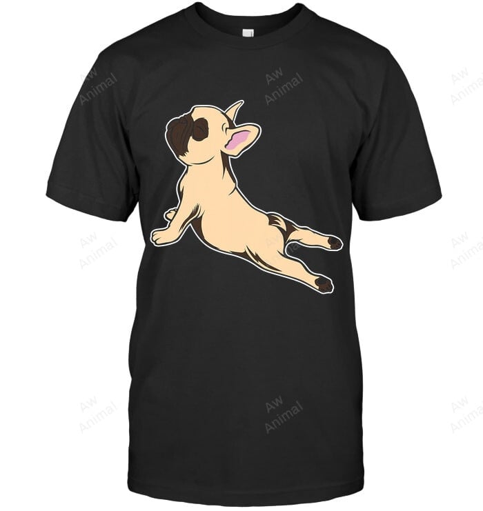 French Bulldog Yoga Funny Frenchie T Sweatshirt Hoodie Long Sleeve Men Women T-Shirt