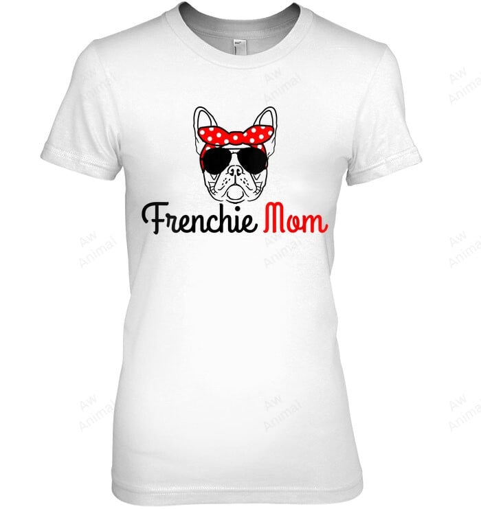 S Frenchie Mom Vintage Funny Cute Dog French Bulldog Mama Women Sweatshirt Hoodie Long Sleeve T-Shirt