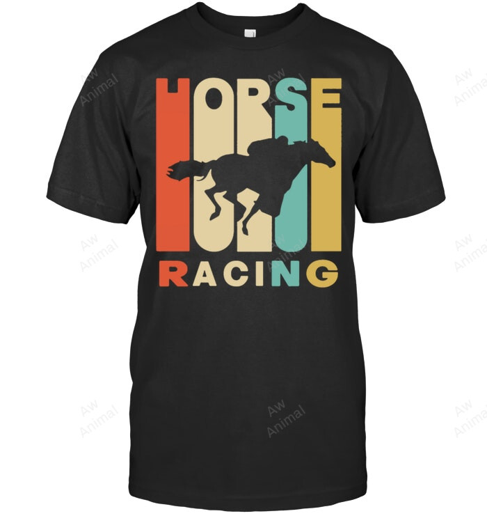 Horse Racing Sweatshirt Hoodie Long Sleeve Men Women T-Shirt