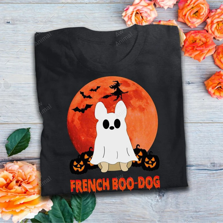 Frenchie Boo Dog Halloween Scare