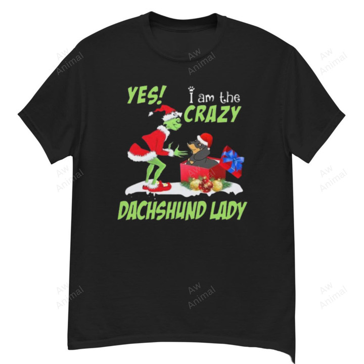 I Am The Crazy Dachshund Lady Christmas