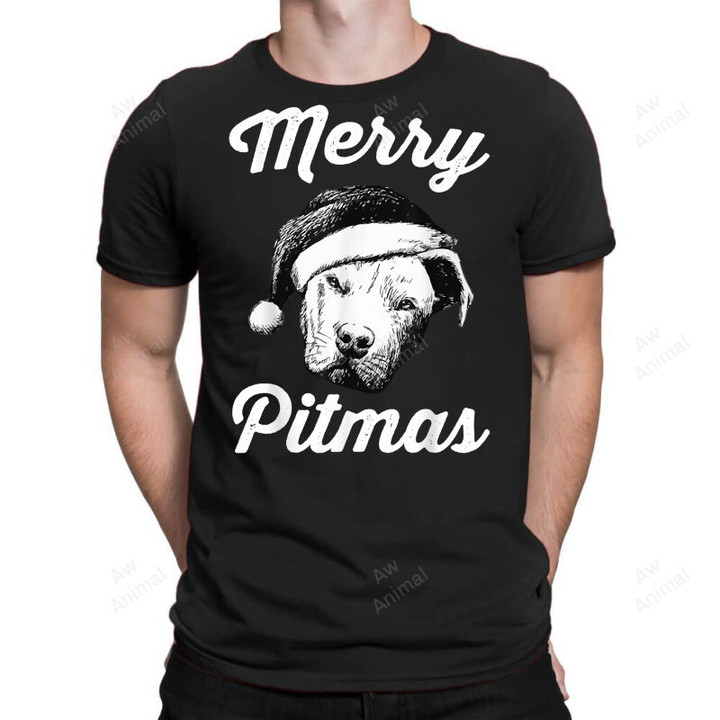Merry Pitmas Ugly Christmas Pitbull Dog Owner