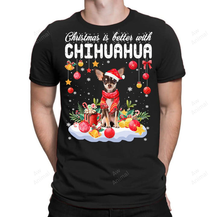Chihuahua Christmas Is Better With Chihuahua Funny Dog Lover 407