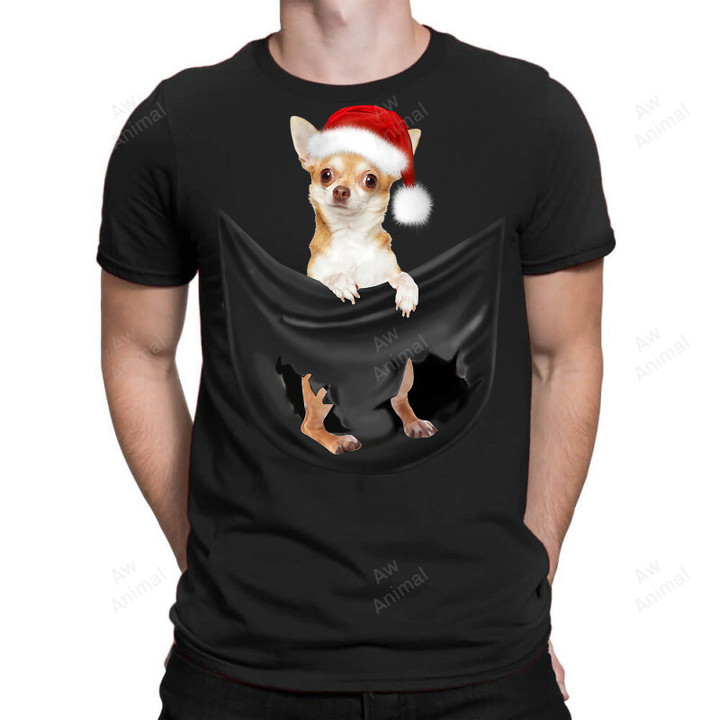 Chihuahua Santa Chihuahua In Pocket Christmas Santa Dog Lover 221
