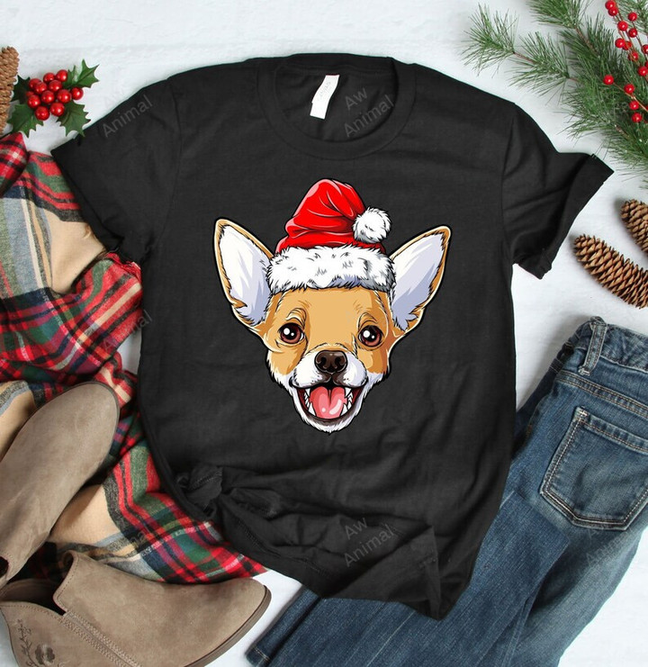 Santa Chihuahua Christmas