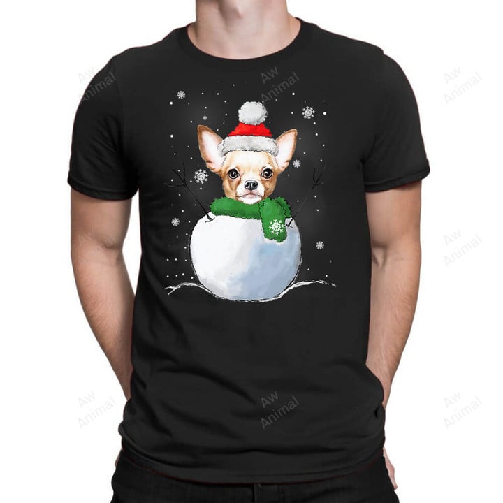 Chihuahua Snowman Funny Dog Lover Pajama Christmas 541