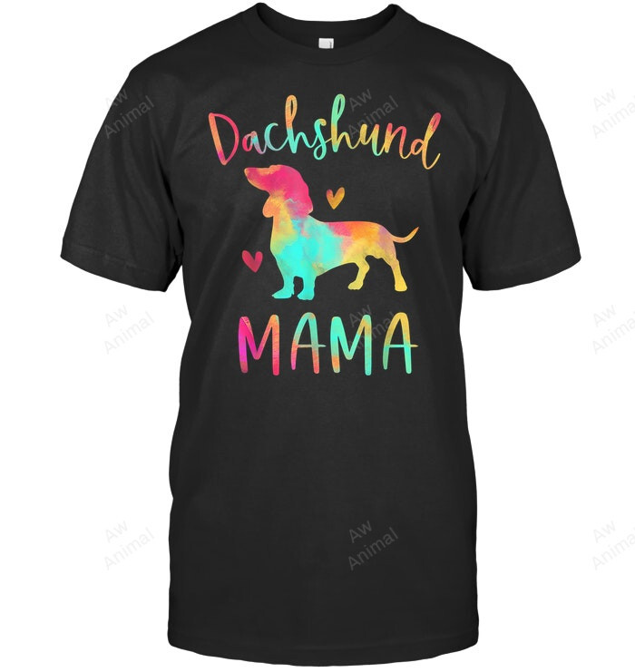 Dachshund Mama Colorful Doxie Dog Mom