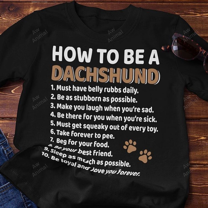 How To Be A Dachshund
