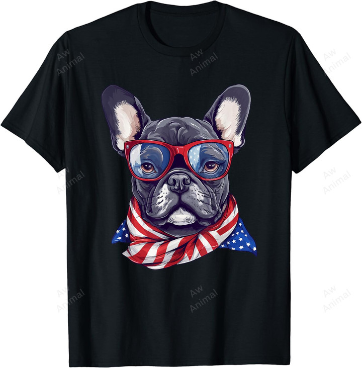 French Bulldog American Flag Patriotic 4th Of July Frenchie