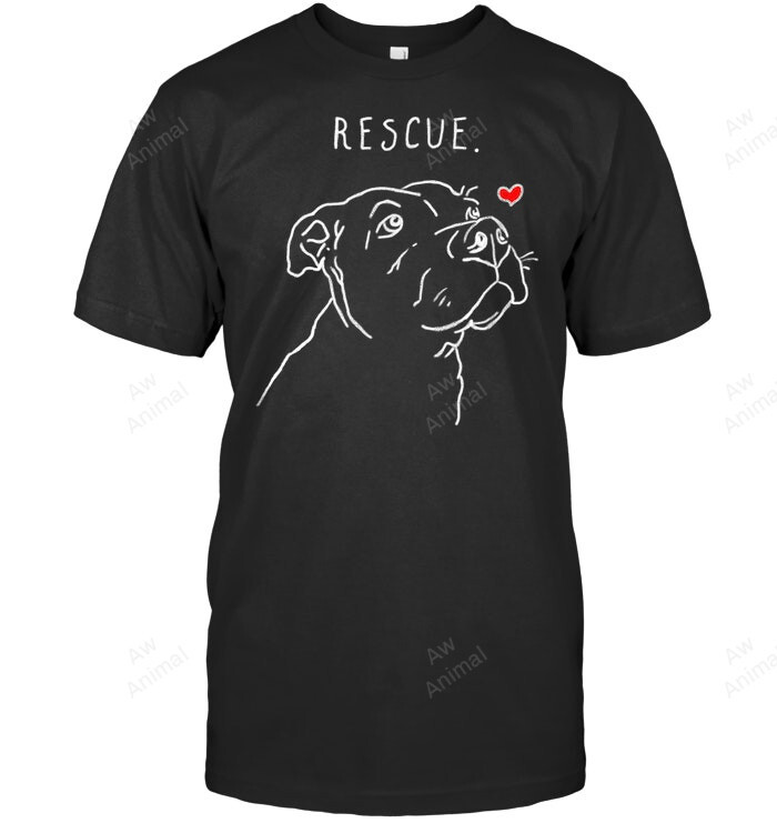 Rescue Dog Pitbull Drawing Rescue Mom Adopt Don't Shop