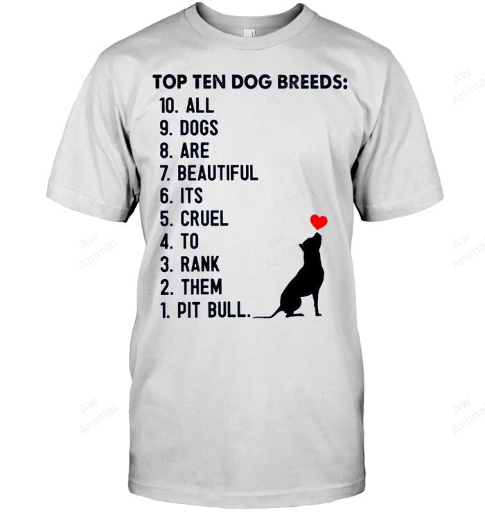 Pitbull Top Ten Dog Breeds