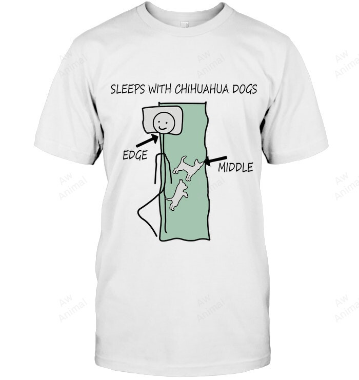 Funny Sleeps With Chihuahua Dog