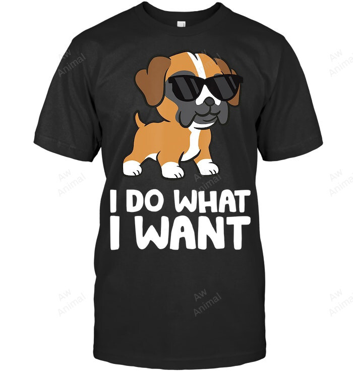 I Do What I Want Boxer Dog