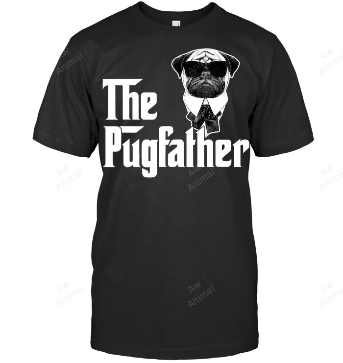 Funny Pug Owner The Pugfather Father Dog Lovers Owner