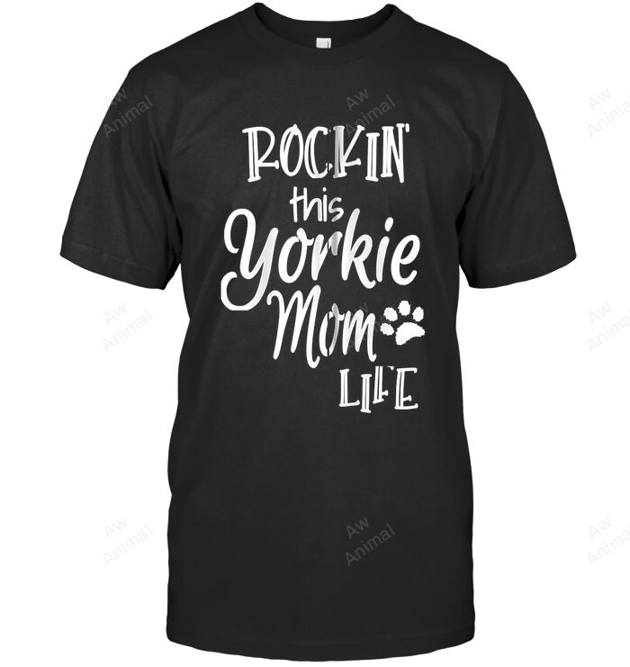 Yorkie Dog Owner Rockin This Yorkie Mom Life Zip