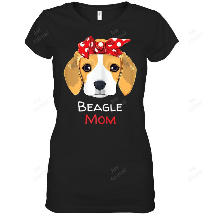 Cute Beagle Mom