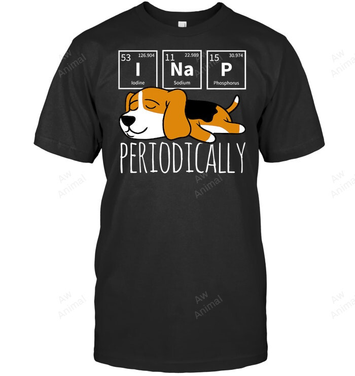 Funny Science I Nap Periodic Table Meme Meh Beagle Dog