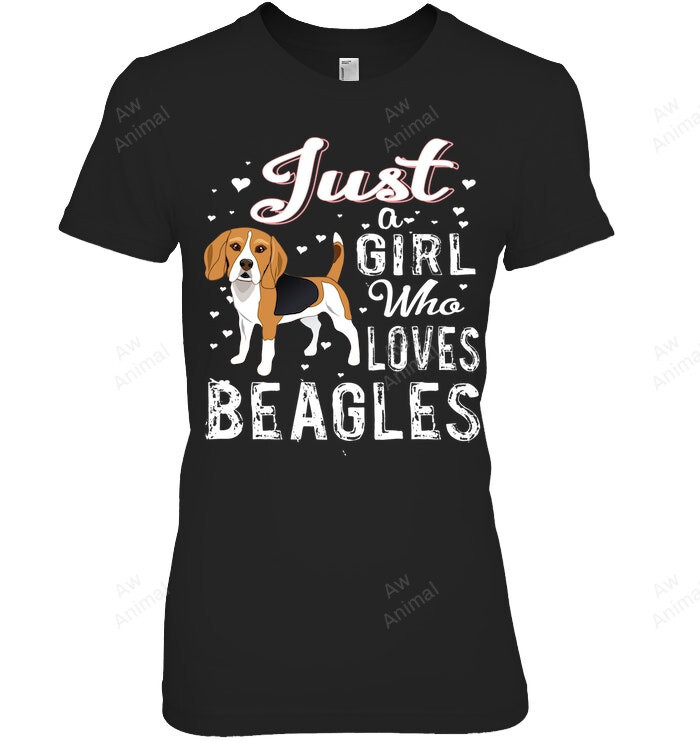 Just Girl Who Loves Beagles Lover