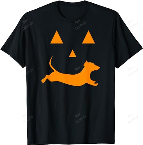 Halloween Pumpkin Dachshund Jack O Lantern Costume