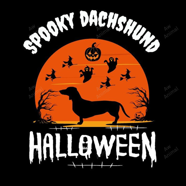 Spooky Dachshund Halloween