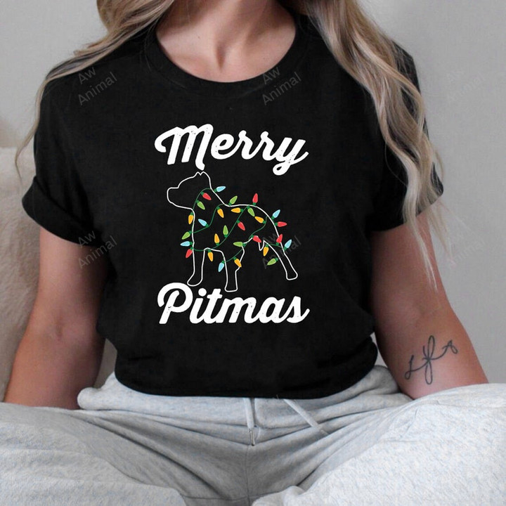 Merry Pitmas Pitbull Christmas