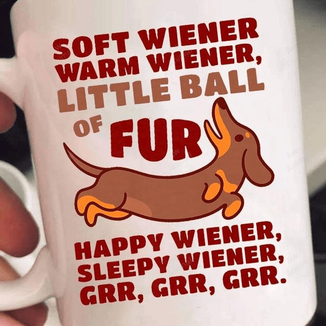 Soft Wiener Warm Wiener Little Ball Of Fur Mug