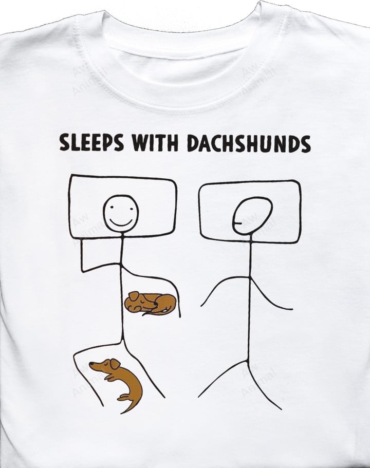Funny Sleep With Dachshunds