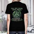 I'll See Your Hot Mess Dragon All Over Print Shirt
