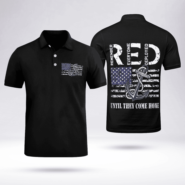 Red Until They Come Home Veteran Shirt