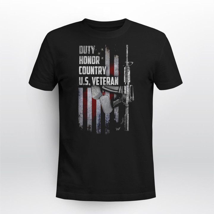 Duty Honor Country US Veteran Shirt