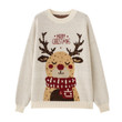Christmas Deer Sweater Women's Outer Wear Loose Sweet Fresh Fashion